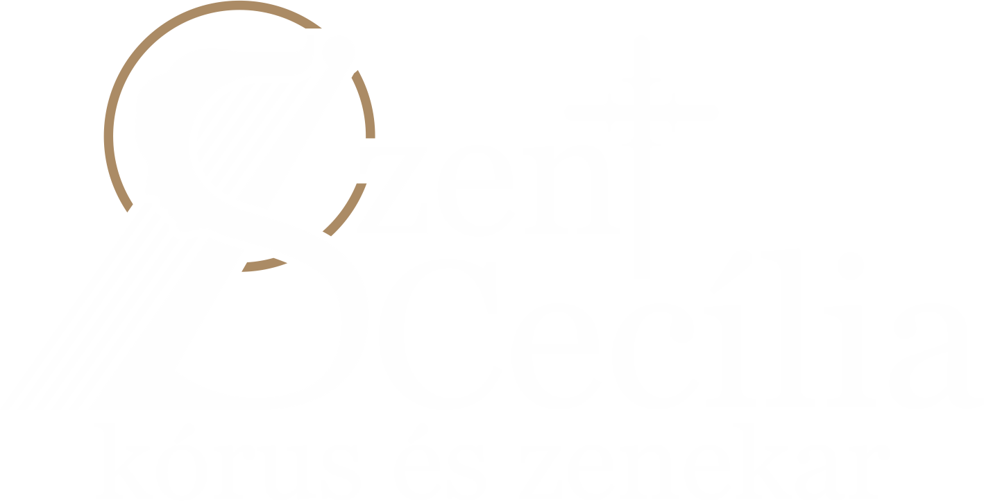 Szent Cecília kórus és zenekar Logo